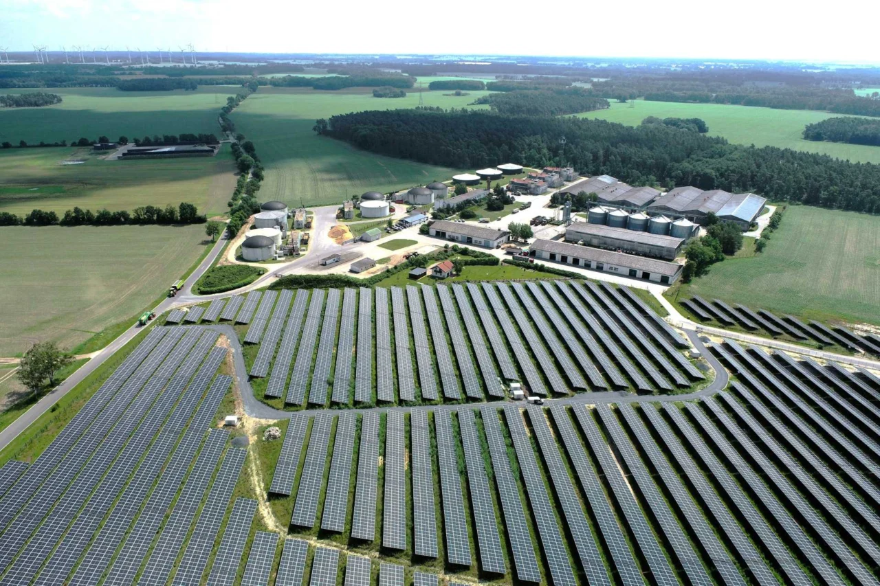 Neue PV-Anlage am Netz